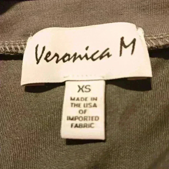 Veronica soft modal muted green boat neck ots blouse Size XS Minimalist - Picture 6 of 6